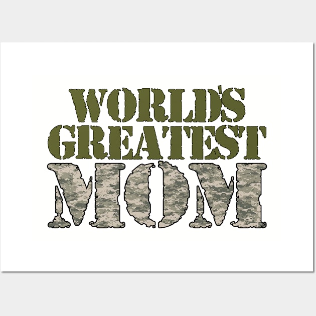 World's Greatest Mom Wall Art by MonarchGraphics